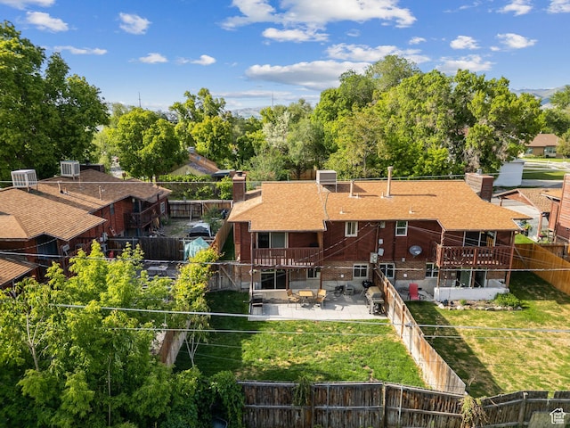518 E 3955 S, Millcreek, UT 84107 - view from above of property