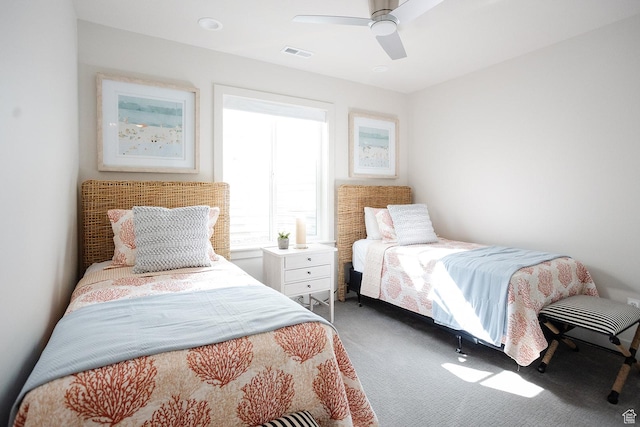 778 N 780th St W, American Fork, UT 84003 - bedroom featuring carpet flooring and a ceiling fan