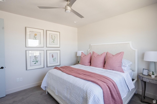 778 N 780th St W, American Fork, UT 84003 - carpeted bedroom featuring baseboards and ceiling fan