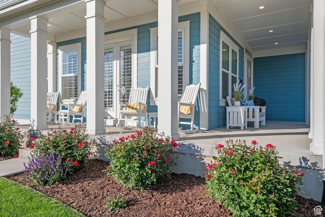 4492 W Enid Dr, South Jordan, UT 84009 - view of covered porch