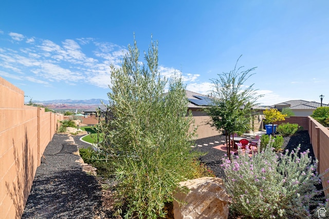 478 S Albano Way, St George, UT 84770 - fenced backyard with a mountain view