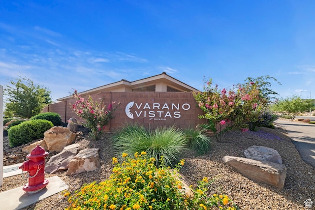 478 S Albano Way, St George, UT 84770 - view of community / neighborhood sign