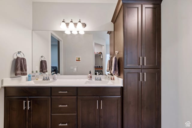 478 S Albano Way, St George, UT 84770 - bathroom featuring double vanity