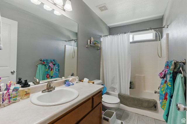 122 W Stern Ct Unit 25, Stansbury Park, UT 84074 - bathroom with vanity, shower / tub combo, and toilet