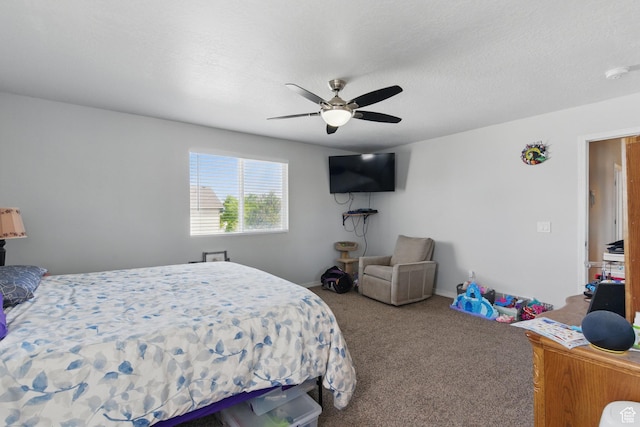 122 W Stern Ct Unit 25, Stansbury Park, UT 84074 - carpeted bedroom with a ceiling fan
