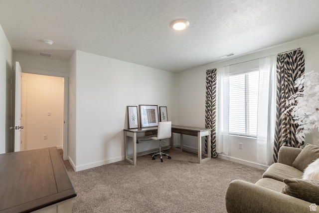 634 W Parker Pl Unit 1060, Grantsville, UT 84029 - carpeted home office with a textured ceiling and baseboards