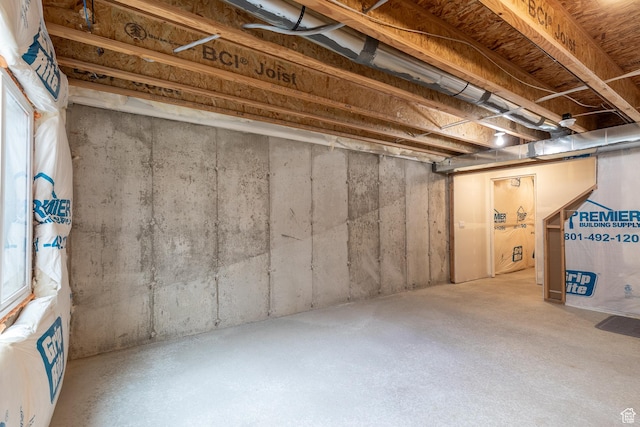634 W Parker Pl Unit 1060, Grantsville, UT 84029 - view of unfinished basement