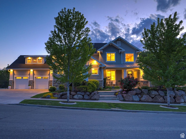 13772 S Kennington Ct E, Draper, UT 84020 - craftsman inspired home with driveway and stone siding