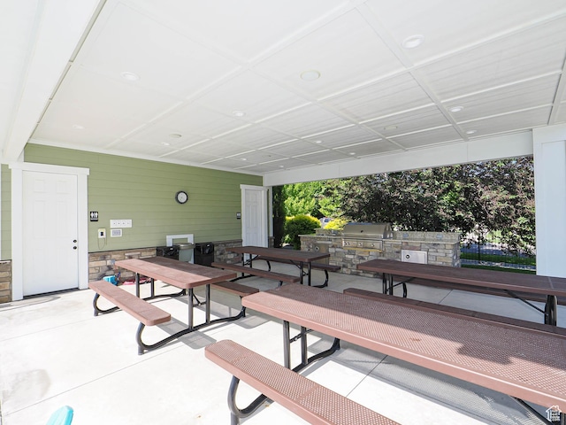 13772 S Kennington Ct E, Draper, UT 84020 - view of patio featuring outdoor dining area