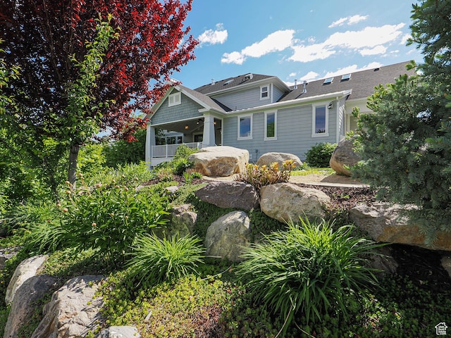 13772 S Kennington Ct E, Draper, UT 84020 - view of front of home with covered porch