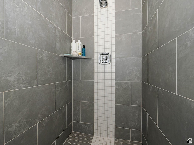 13772 S Kennington Ct E, Draper, UT 84020 - bathroom with tiled shower