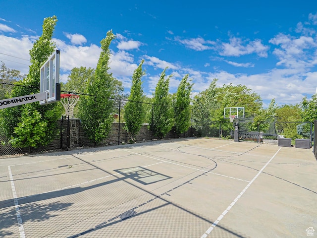 13772 S Kennington Ct E, Draper, UT 84020 - view of basketball court with basketball hoop