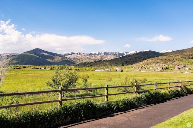 3006 E Canyon Links Dr S, Park City, UT 84098 - view of mountain background featuring rural landscape and a pastoral area