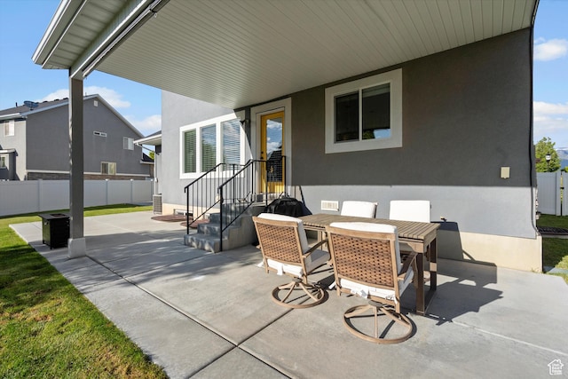 277 N 3600 W, Layton, UT 84041 - view of patio / terrace featuring outdoor dining space