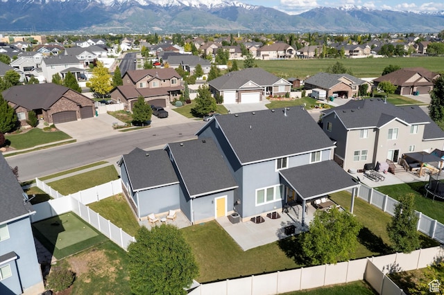 277 N 3600 W, Layton, UT 84041 - aerial view of residential area with a mountainous background