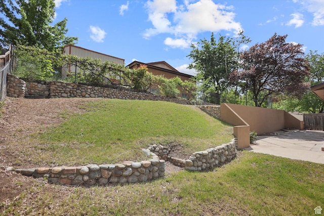 1694 E Plata Way, Sandy, UT 84093 - view of yard with a patio