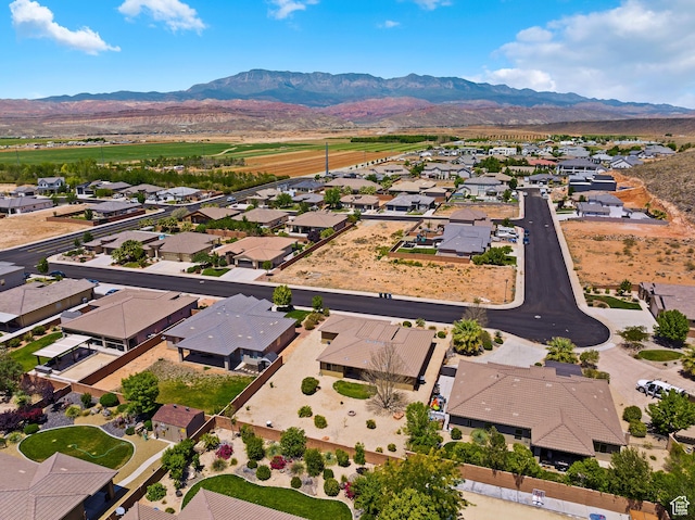 3345 W 2430 S, Hurricane, UT 84737 - aerial view of residential area featuring a mountainous background