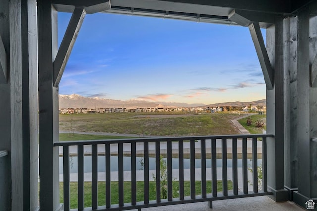 11433 S Watercourse Rd Unit 184, South Jordan, UT 84009 - balcony with a mountain view
