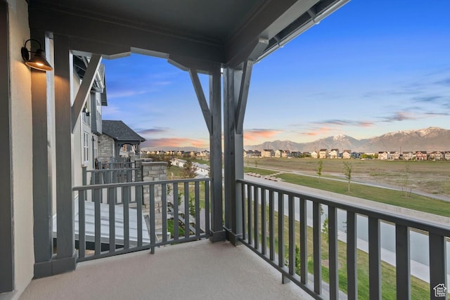 11433 S Watercourse Rd Unit 184, South Jordan, UT 84009 - balcony with a mountain view