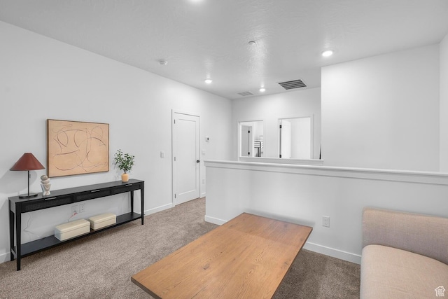 1687 S Ripple Rock Dr Unit 3013, Washington, UT 84780 - living area featuring carpet floors, recessed lighting, and baseboards