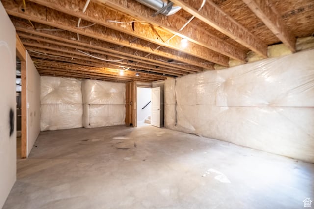 10227 S Oquirrh Lake Rd, South Jordan, UT 84095 - view of unfinished basement
