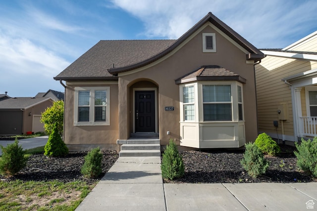 10227 S Oquirrh Lake Rd, South Jordan, UT 84095 - view of front of property with stucco siding