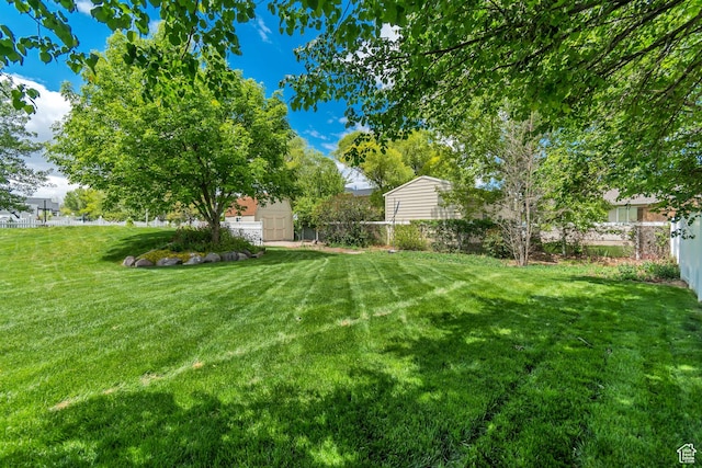 3028 W Viola Ln, Riverton, UT 84065 - view of yard