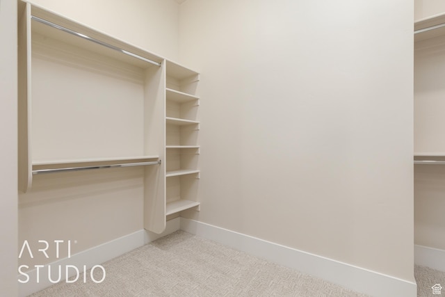 2921 E Yavin Way, St George, UT 84790 - walk in closet featuring carpet flooring