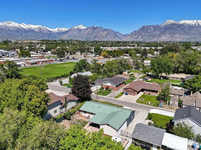 623 N 120 W, Lehi, UT 84043 - aerial view of residential area featuring a mountain backdrop