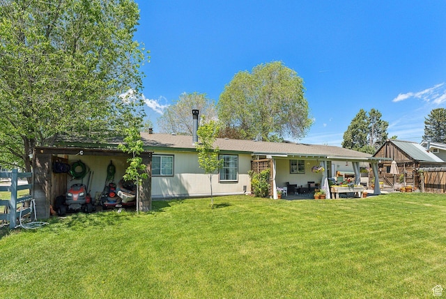 245 S 400 W, Heber City, UT 84032 - back of property with a patio area