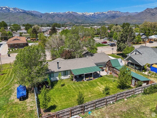 245 S 400 W, Heber City, UT 84032 - aerial perspective of suburban area with mountains
