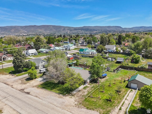 245 S 400 W, Heber City, UT 84032 - aerial perspective of suburban area featuring a mountainous background