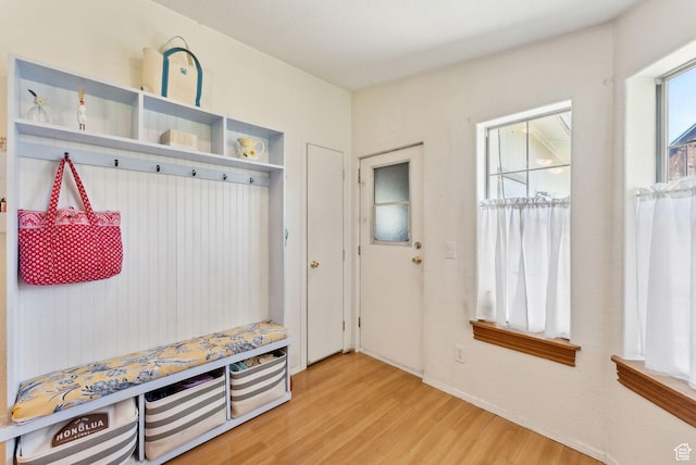 245 S 400 W, Heber City, UT 84032 - mudroom featuring wood finished floors and baseboards