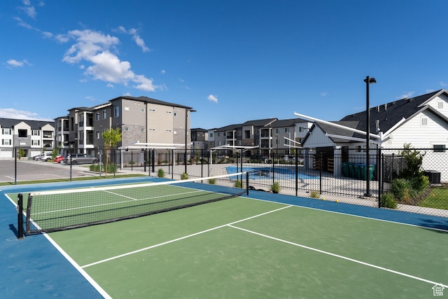 1994 N 3330 W Unit A304, Lehi, UT 84043 - view of tennis court with a residential view