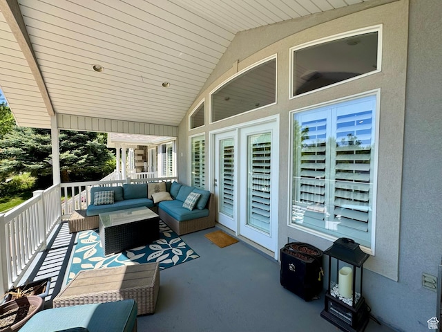 1710 N 2625 E, Layton, UT 84040 - deck featuring an outdoor living space