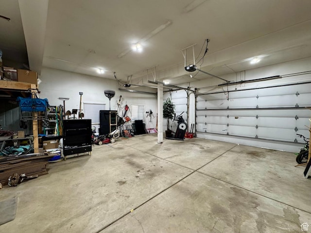 1710 N 2625 E, Layton, UT 84040 - garage featuring a garage door opener