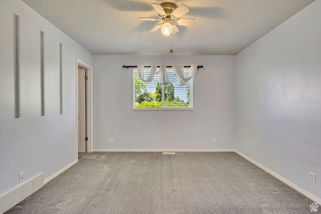 4733 S 3900 W, Roy, UT 84067 - carpeted empty room with baseboards and a ceiling fan