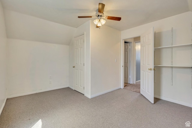 4733 S 3900 W, Roy, UT 84067 - unfurnished bedroom with carpet, lofted ceiling, ceiling fan, and baseboards
