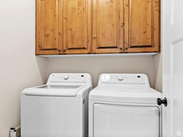 2143 W River Birch Rd, Mapleton, UT 84664 - laundry room with washer and dryer and cabinet space