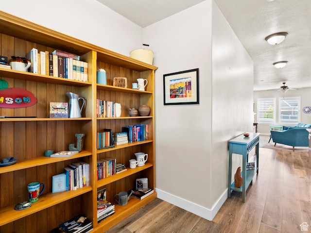 2143 W River Birch Rd, Mapleton, UT 84664 - hall featuring wood finished floors and baseboards