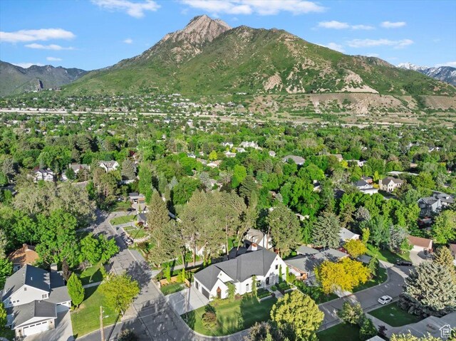 4731 S Marabow Cir, Holladay, UT 84117 - aerial view of property's location with mountains and nearby suburban area