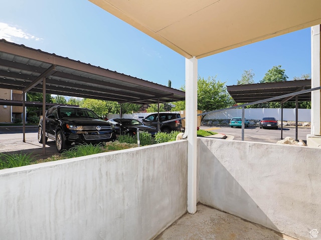 7208 S Station Creek Ln Unit 4B, Cottonwood Heights, UT 84047 - view of covered parking lot
