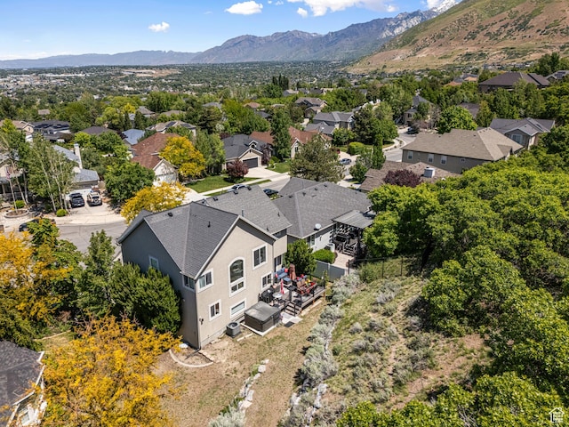 1152 E Gavin Cir, Draper, UT 84020 - aerial perspective of suburban area with a mountainous background