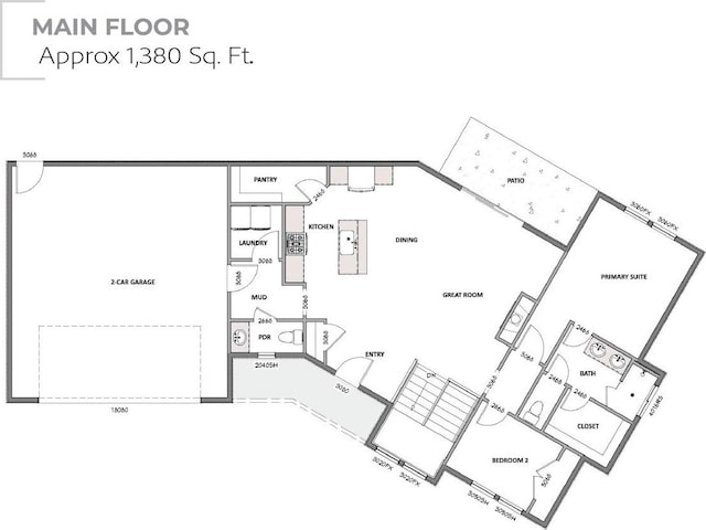 7119 S Rocky Trl Unit 102, West Jordan, UT 84084 - room layout