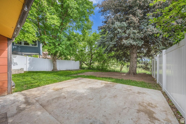 1054 E Lamplighter Dr, River Heights, UT 84321 - view of yard with a patio area