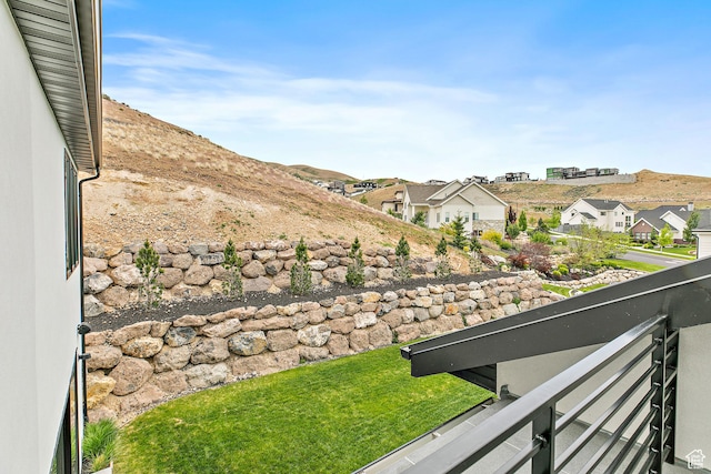 1620 W Brevia Ct Unit 25, Lehi, UT 84043 - view of yard featuring a balcony and a residential view
