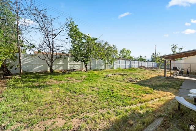 444 E 670 N, Tooele, UT 84074 - view of yard featuring a patio