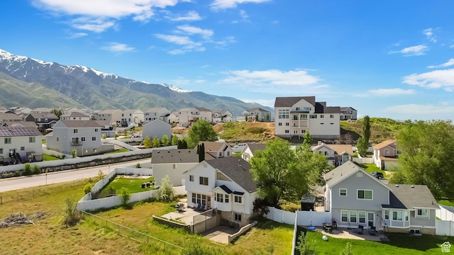 1367 E 3125 N, Layton, UT 84040 - aerial view of residential area with a mountainous background