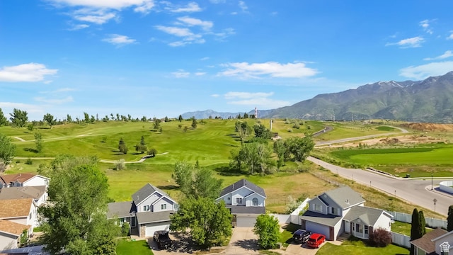 1367 E 3125 N, Layton, UT 84040 - aerial perspective of suburban area featuring a mountainous background and a local golf course