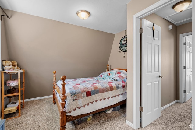 10246 E Lake Pines Dr Unit 1020, Heber City, UT 84032 - bedroom featuring carpet flooring, baseboards, and attic access